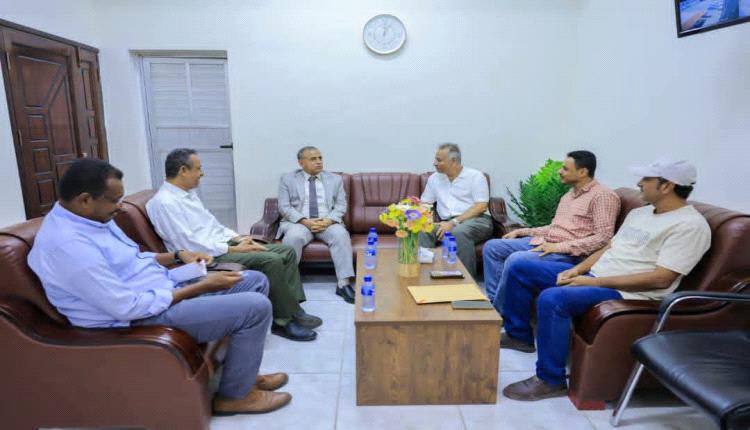 الجاوي يلتقي رئيس جامعة عدن لبحث عدد من الجوانب المشتركة