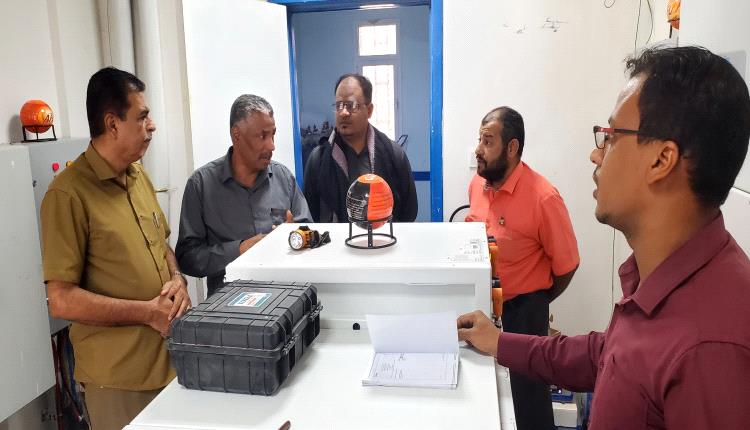 مدير عام مديرية القطن يطلع على سير العمل بمستشفى القطن العام و مشروع الطاقة الشمسية بقسم الطوارئ التوليدية