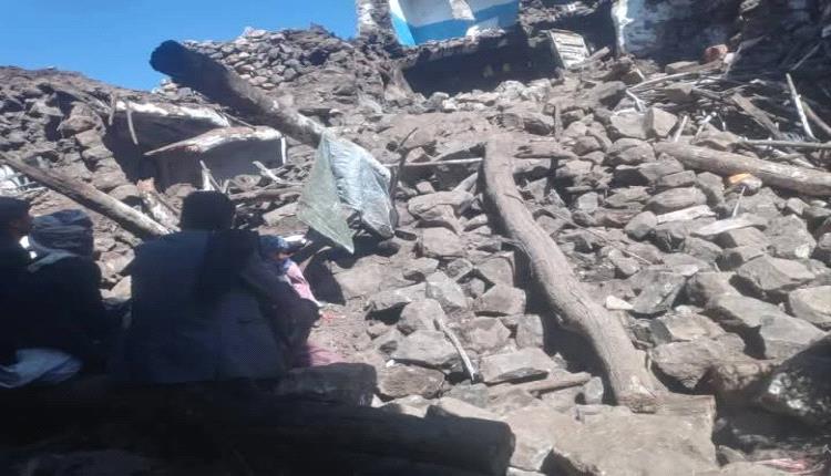 حجة..وفاة امرأة وثلاث فتيات إثر انهيار منزل جراء الأمطار الغزيرة