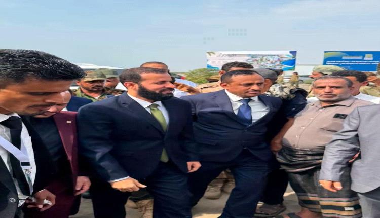 محافظ أبين يفتتح مدينة الأحلام السكنية