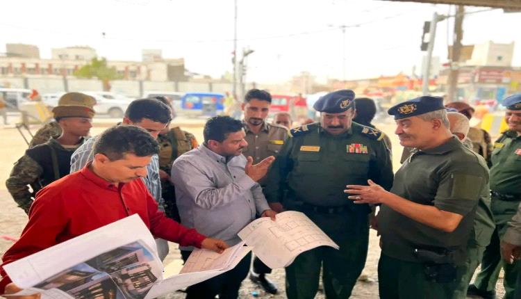 تفقد موقع مشروع مبنى الهجرة والجوازات في الشيخ عثمان قبيل فتح مظاريف المناقصة