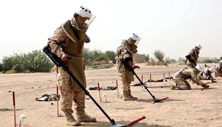 مسام ينتزع أكثر من 1,800 لغم وذخيرة في اليمن خلال أسبوع