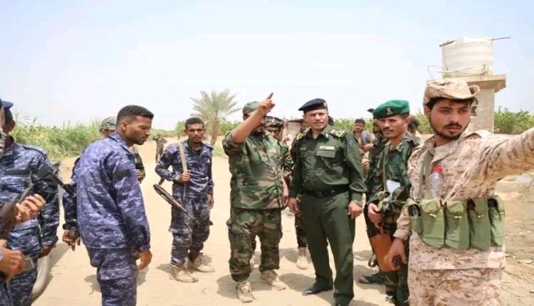 مدير أمن أبين يتفقد الانتشار الأمني في ميكلان بخنفر ويؤكد رفع الجاهزية وتعزيز التنسيق