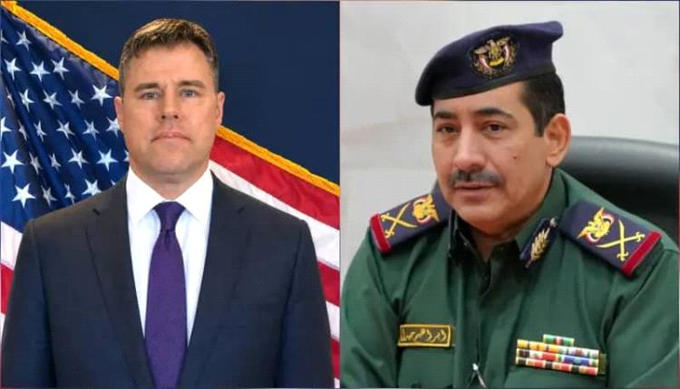 وزير الداخلية يبحث مع القائم بأعمال السفير الأمريكي أوجه التعاون في المجال الأمني