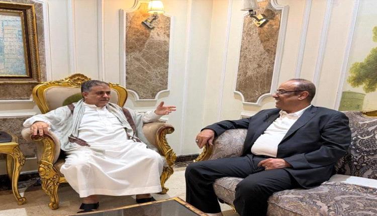 الميسري والعيسي في لقاء جمعهما يؤكدا على أهمية الحوار الجنوبي والوقوف إلى جانب القوات المسلحة