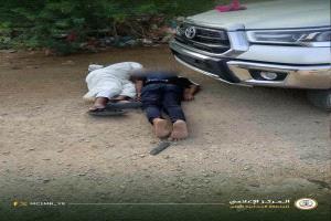 قوات درع الوطن تضبط سيارة مسروقة بوادي حضرموت