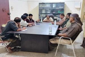 مدير عام كهرباء أبين ينفذ نزولاً ميدانياً للمنطقة الوسطى لحجز أرض مشروع الطاقة الشمسية