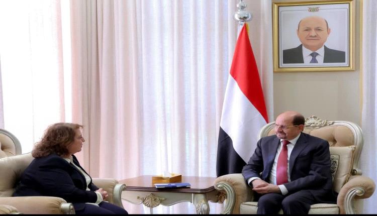 رئيس الوزراء يستقبل الممثل المقيم لبرنامج الأمم المتحدة الإنمائي لدى اليمن