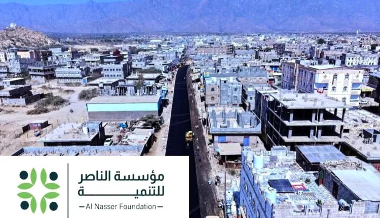 نور جديد لشوارع لودر بمبادرة من مؤسسة الناصر للتنمية