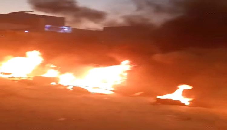 احتجاجات لسائقي الدراجات النارية في الشيخ عثمان رفضًا لحملات المصادرة