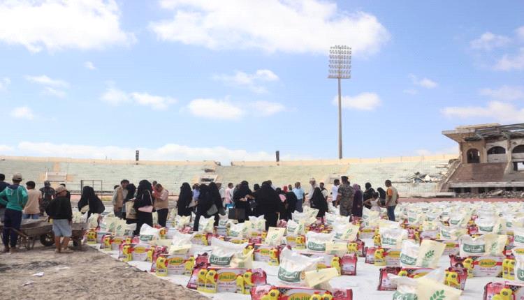 انطلاق توزيع 1880 سلة غذائية للأسر الأشد احتياجًا في الشيخ عثمان