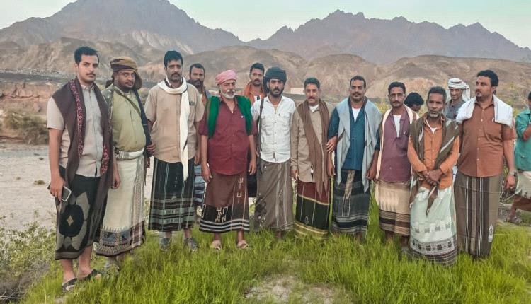 قائد لواء بارشيد يزور غيضة البهيش ويبادل التهاني الرمضانية مع المقادمة