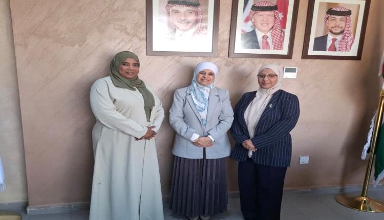 زيارة المستشار الثقافي ومساعد الملحق الطبي بالسفارة للمجلس الطبي الأردني