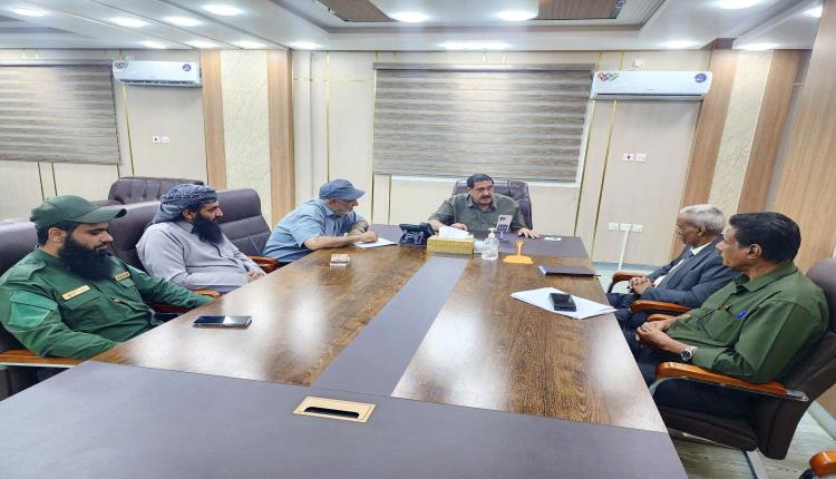 مدير أمن عدن يناقش مع القيادات المعينة حديثاً خطة تعزيز الأمن والاستقرار