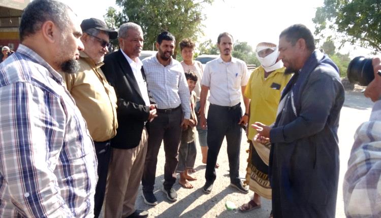 تسليم مشروع تأهيل طريق "جعار – الحصن – باتيس" الحيوي بأبين