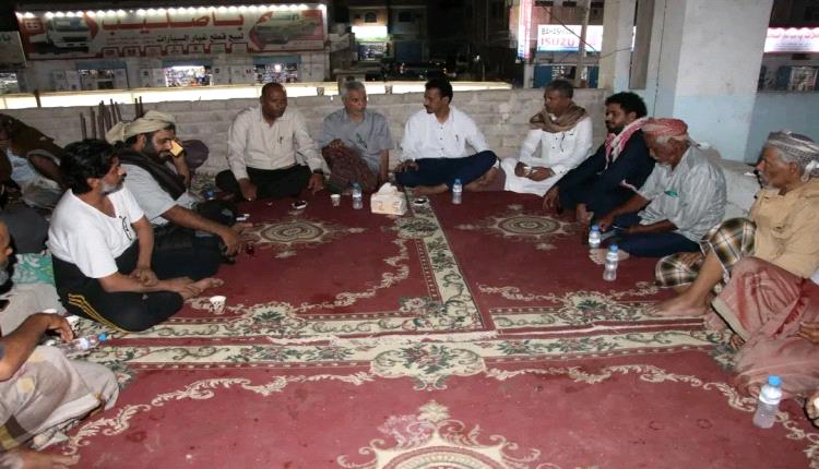 الجيلاني ينقل تعازي قيادة حضرموت لأسرة الفقيد المساعد أول أحمد بارشيد في المكلا