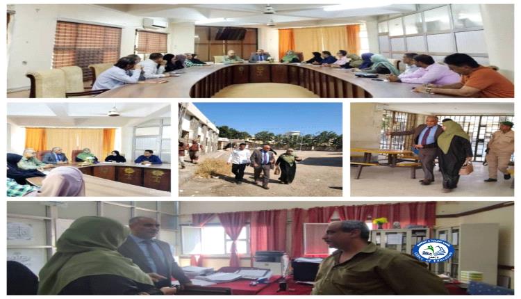 وزير التربية والتعليم يزور مكتب التربية بالعاصمة عدن ويطّلع على أوضاع العملية التعليمية