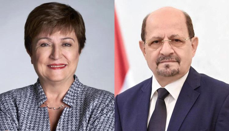 رئيس الوزراء وزير الخارجية يتلقى رسالة من مديرة عام صندوق النقد الدولي