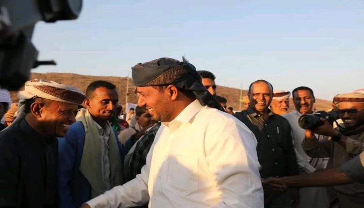 استقبال حاشد للشيخ طارق العكبري في حضرموت
