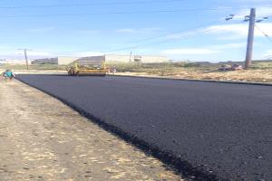 تدشين مشروع إصلاح وسفلتة شوارع مديرية لودر