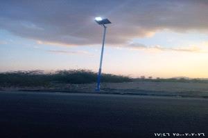 مؤسسة الناصر تنير شوارع لودر