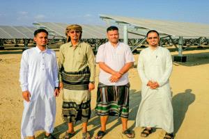 أبين: محطة الناصر للطاقة الشمسية بشقرة تقترب من التشغيل