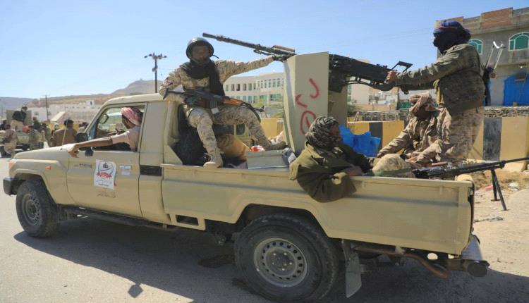 قوات درع الوطن تتسلم معسكر اللواء الثالث في جبل حديد بعدن