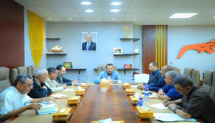 وزير الدولة محافظ عدن يشدد على مضاعفة الجهود لتحسين خدمات المياه