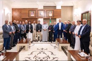 أول ظهور لوفد المجلس الانتقالي في الرياض