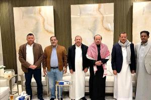 الفريق ناصر منصور هادي يستقبل قيادات السلطة القضائية