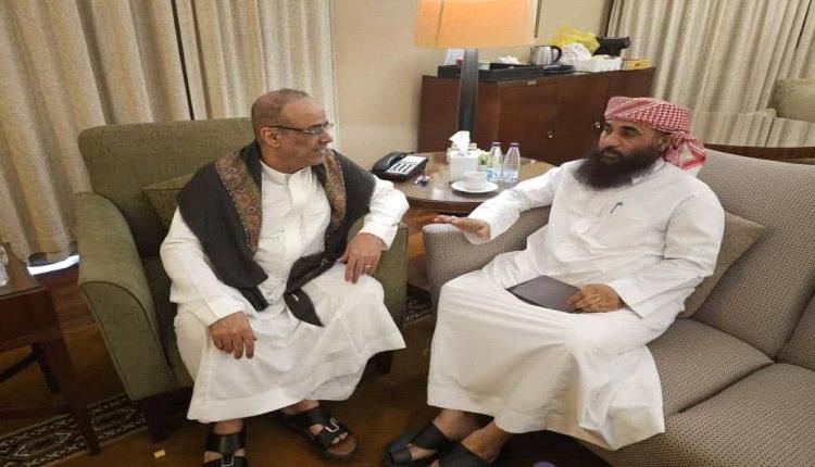 الميسري يستقبل اللواء حمدي شكري قائد المنطقة العسكرية الرابعة والفرقة الثانية عمالقة
