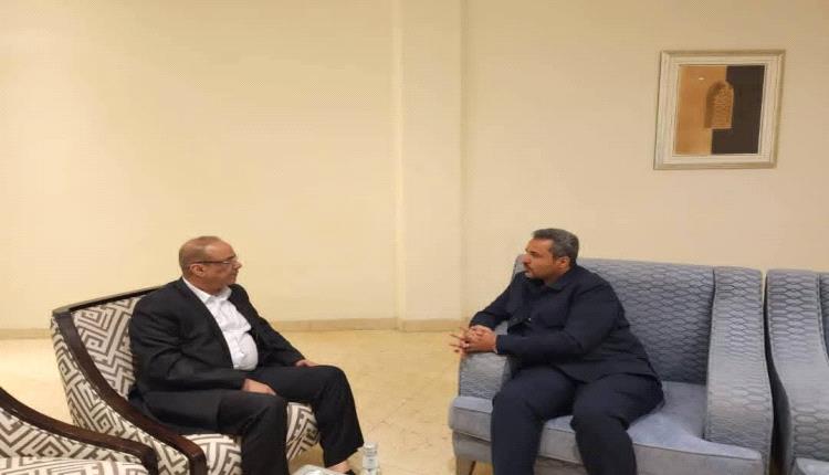 الميسري يبحث مع محافظ لحج الأوضاع بالمحافظة ومستجدات الحوار الجنوبي