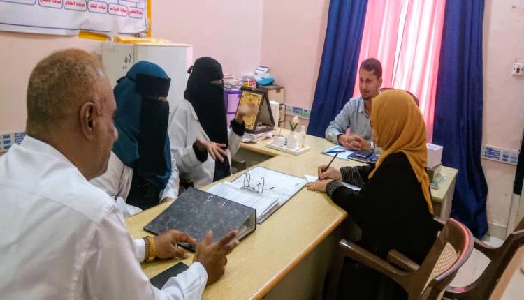 فريق وزارة الصحة يطلع على جودة الخدمات الصحية بمستشفى زنجبار الريفي بأبين