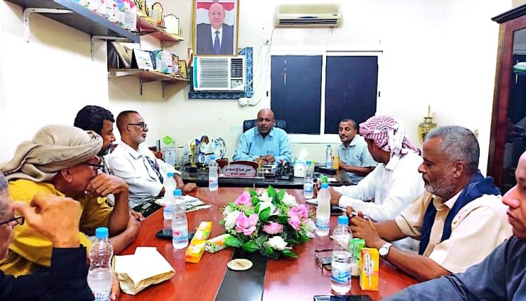 مسجدي يناقش مع قيادات الأندية الرياضية بساحل حضرموت التحديات الراهنة وسبل تطوير البنية التحتية
