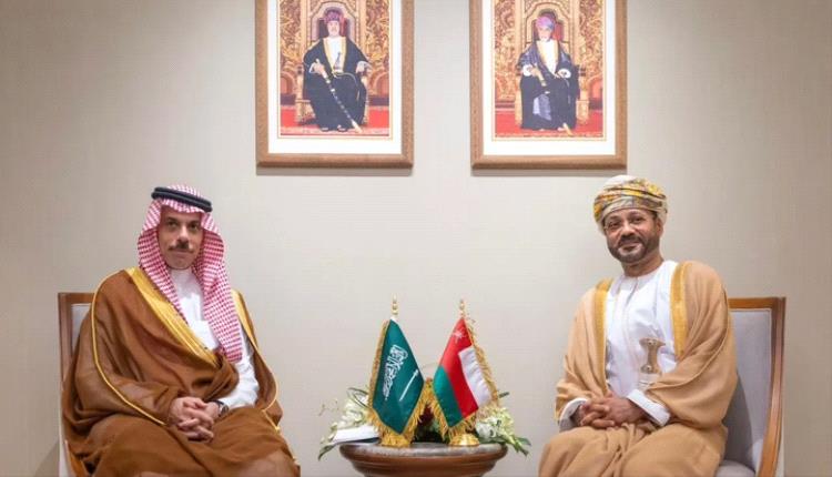 وزيرا خارجية السعودية وعُمان يشددان على الحلول الدبلوماسية وضمان أمن الملاحة