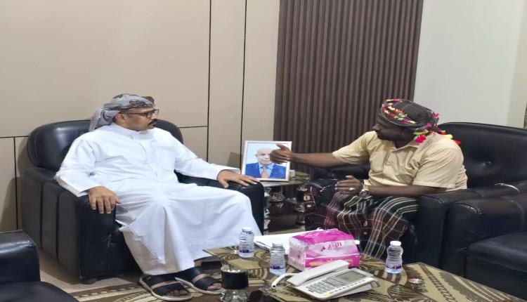 مدير عام مصلحة شؤون القبائل يبحث تنفيذ مشروع لتوثيق طرق القوافل والموروث القبلي بحضرموت