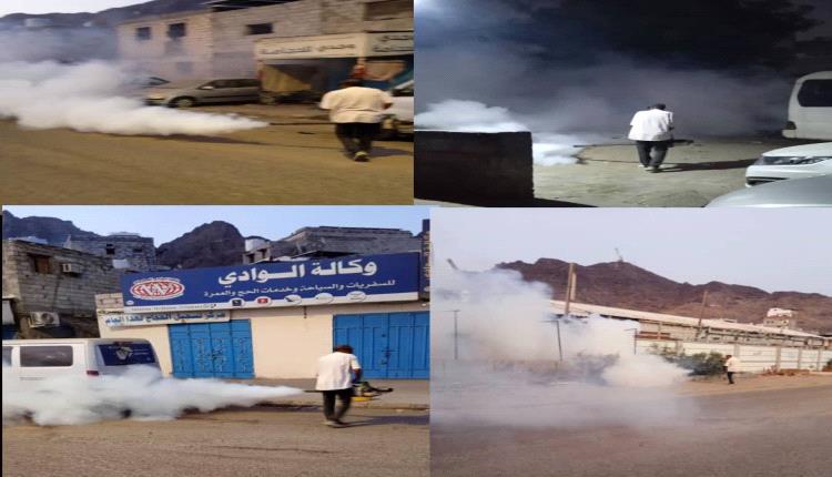 بتوجيهات مدير عام التواهي.. تنفيذ حملة رش ضبابي لمكافحة الحشرات الناقلة للأمراض في منطقة القلوعة