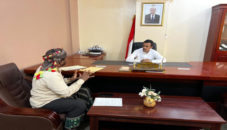 وكيل المحافظة الجيلاني يلتقي الرحالة سالم الدقيل ويطلع على مشروع رحلة القوافل التراثية