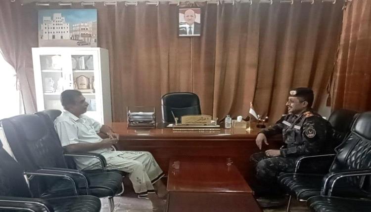 مدير عام مديرية القطن يلتقي مدير عام مكافحة المخدرات بوزارة الداخلية لبحث تعزيز الجهود المشتركة لمكافحة المخدرات