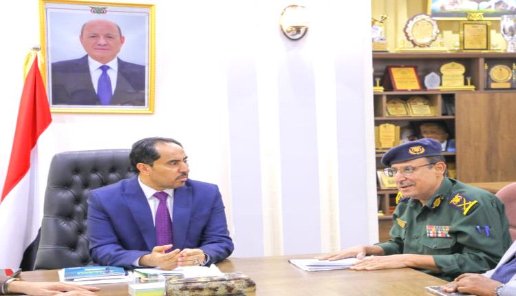 الوزير البكري يبحث مع رئيس مصلحة التأهيل والإصلاح تنفيذ برامج رياضية وثقافية وتأهيلية للنزلاء