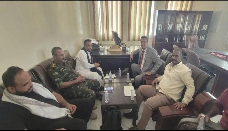 وكيل نيابة غرب المكلا يتفقد أوضاع النزلاء في السجن المركزي بالمكلا