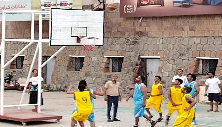 السهام يواصل انتصاراته ويتجاوز الصقر في بطولة أندية تعز لكرة السلة
