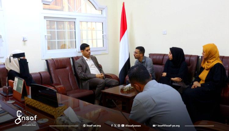مركز انصاف يلتقي وزارة حقوق الانسان لمناقشة اهم القضايا الحقوقية وتعزيز الشراكة والتعاون