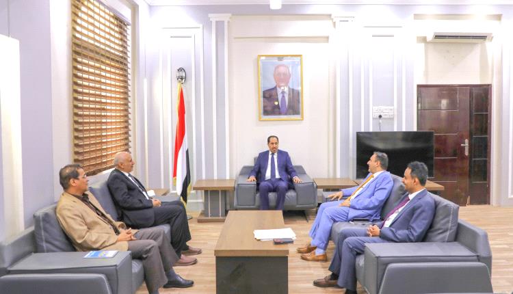 البكري يناقش مع رئيس جامعة إقليم سبأ تعزيز التعاون المشترك وإمكانية توقيع مذكرة تفاهم