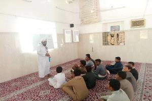 تدشين المركز الصيفي السادس عشر بجامع المخارم بمديرية رخية