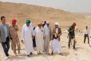 الوكيل بارباع يختتم زيارة ميدانية لمديريات القف وثمود ورماه لتفقد المشاريع والخدمات وتعزيز التنمية والأمن