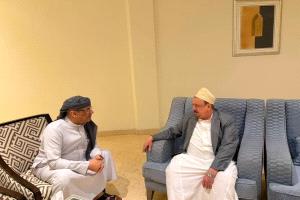 رئيس مجلس النواب يستقبل نائب رئيس مجلس الوزراء ووزير الداخلية الأسبق اللواء أحمد الميسري