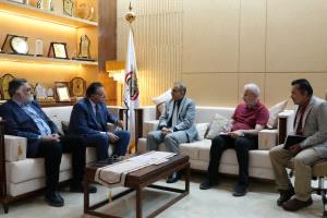 وزير الصحة يبحث مع منظمة الصحة العالمية تعزيز الدعم الفني وبناء النظام الصحي