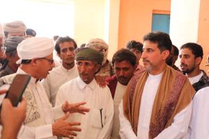 السلطان محمد عبدالله آل عفرار يعتمد نفقات تشغيلية لمدة شهرين للمخبز الخيري بسيحوت أثناء زيارته للمديرية
