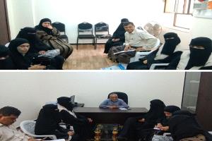 مدير الشؤون الاجتماعية والعمل بأبين يلتقي بالمؤسسات والجمعيات المرشحة لمشروع (WRO) الممول من الخارجية البريطانية